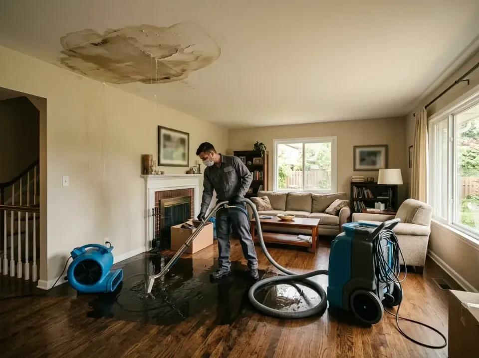 attic-pipe-burst-ceiling-drip-008 — frequently asked questions, Water Damage Restoration & Carpet Care in Rocky Point, NY